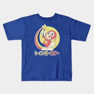Rainbow Space Girl - Dark Shirts Only Kids T-Shirt
